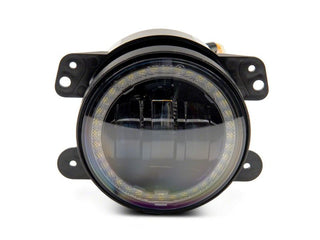 Raxiom Axial Series 4-In LED Devil Eyes Fog Lights w/ Halo: Fits Most Jeep Wrangler Models (2007-2018)