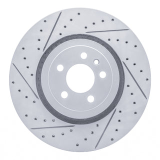 DFC 14-23 Dodge Charger Front Left Drilled & Slotted Geoperformance Rotor (Part Number 830-40035L)