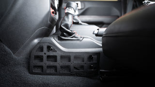 DV8 Offroad Center Console Molle Panels: Fits Jeep Wrangler JL/JT 2018-2026