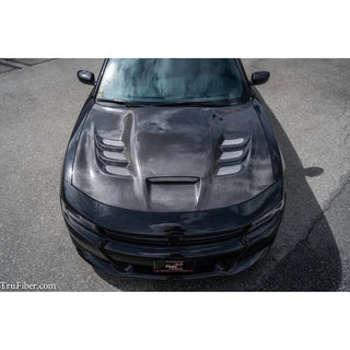 TruCarbon A80 Carbon Fiber Hood: Dodge Charger 2015 - 2023
