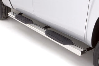 LUND 6in Oval Straight SS Nerf Bars Polished: Fits Ram 1500/2500/3500 2009-2024 3.6L/5.7L