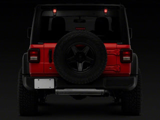 Raxiom Axial Rear Window Glass Hinge LED Lights (REAR): Jeep Wrangler JL 2018-2025 6.4L 392 / 3.6L V6 / 3.0L EcoDiesel