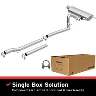 Magnaflow BRExhaust Exhaust Kit: Jeep Wrangler 2007-2011 3.8L V6