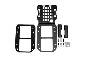 DV8 Offroad Tailgate Reinforcement Molle Panel: Jeep Wrangler JL 2018-2025 3.6L / 6.4L 392