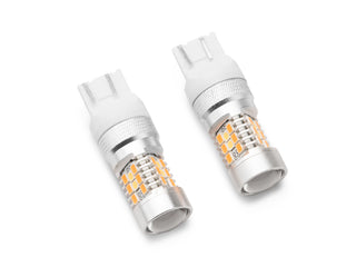 Raxiom Axial Switchback LED Front Turn Signal Bulbs (FRONT): Jeep Wrangler JL 2018-2025 6.4L 392 / 3.6L V6 / 3.0L EcoDiesel / 2.0L Turbo