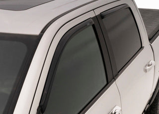 AVS Ventvisor In-Channel Window Deflectors (4PC, Smoke): Dodge Dakota Crew Cab 2000 - 2004