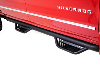 LUND Terrain HX Step Nerf Bars Black: Fits Ram 1500 Crew 2009-2015 3.6L/5.7L