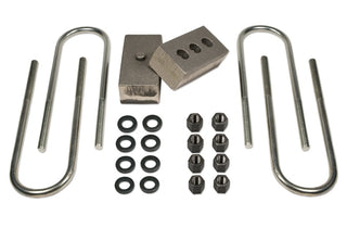 Tuff Country 2in Rear Block & U-Bolt Kit (REAR): Fits Dodge Ram 2500/3500 2003-2012 5.7L/6.7L Diesel