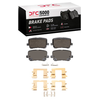 DFC 14-23 Dodge Charger Rear Brake Pads and Hardware Kit - Advanced Low Metallic Design