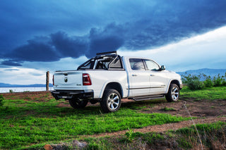 Go Rhino BR20.5 Heavy Duty Powder Coated Rear Bumper: Fits Most Ram 1500 Models (2019-2024)