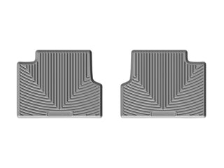 WeatherTech Rear Rubber Mats Grey: Jeep Wrangler 2014-2016 3.6L