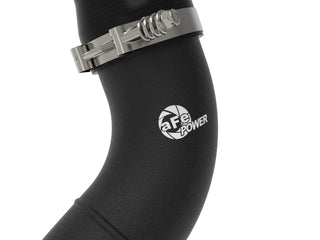 aFe BladeRunner AL Cold Charge Pipe Black 3.5in: Ram 2500/3500 2025-2026 6.7L Diesel
