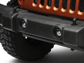 Raxiom Axial Series LED DRL Fog Lights: Fits Most Jeep Wrangler / Gladiator / Grand Cherokee Models (2005-2026)
