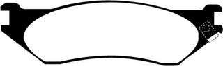 EBC Yellowstuff Front Brake Pads: Dodge Durango (04-06) & Ram (02-05)