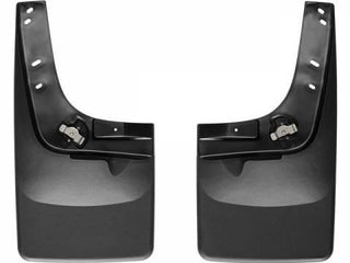 WeatherTech No Drill Mudflaps Black: Ram 2500/3500 2013-2018 6.7L Diesel/6.4L 392/5.7L Hemi
