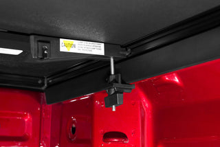 LUND Hard Fold Tonneau Cover (BED): Fits Ram 1500/2500/3500 2002-2019 5.7L/6.7L Diesel - Black
