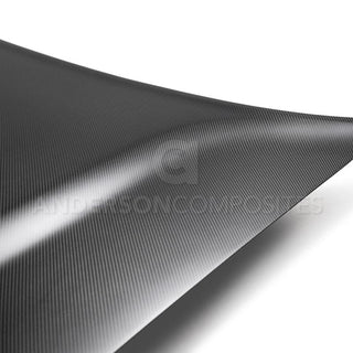 Anderson Composites OEM Demon Carbon Fiber Hood (Dry): Dodge Challenger 2008 - 2023 (All Models)