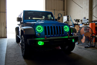 ORACLE Lighting LED Fog Light Kit ColorSHIFT: Jeep Wrangler 2007-2017 3.6L/3.8L V6