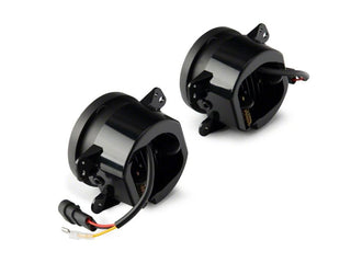 Raxiom Axial Series 4-In LED Fog Lights (FRONT): Fits Most Jeep Wrangler Models (2007-2018) - Clear