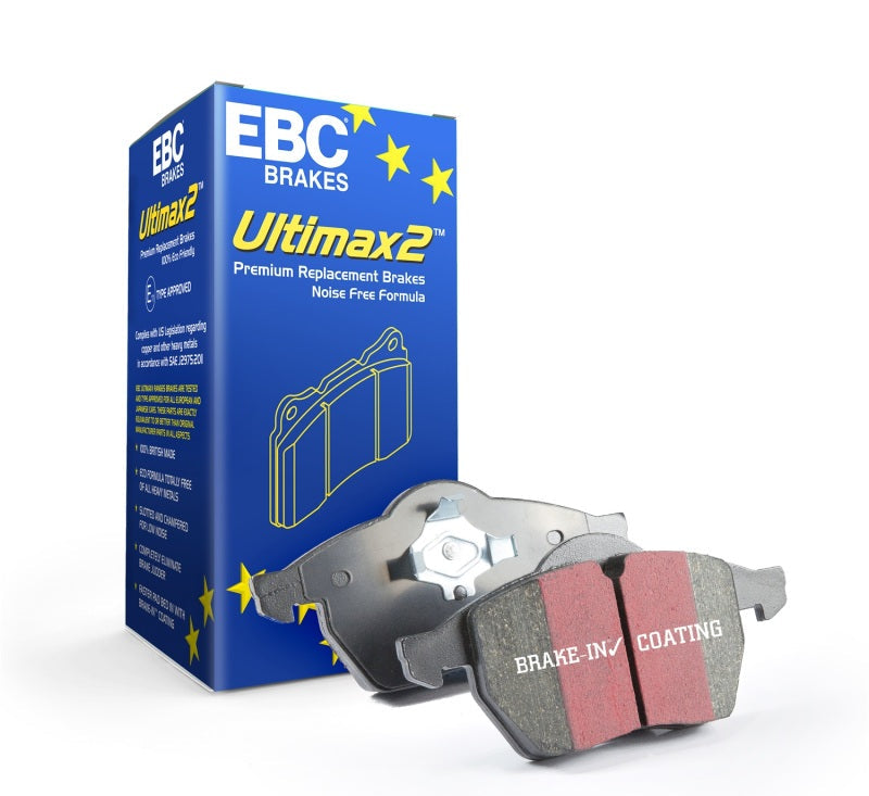EBC 99-02 Jeep Grand Cherokee 4.0 (ATE) Ultimax2 Front Brake Pads