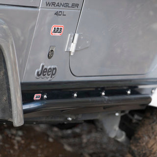 ARB Deluxe Rock Rails Rocker Guards: Jeep Wrangler 1997-2006