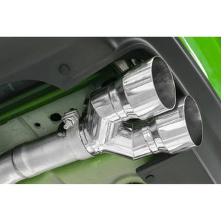 MBRP Street Series Cat-Back 3" Dual Split Rear Exhaust (Aluminized): Dodge Challenger 6.4L 392 & 6.2L SRT Hellcat 2015 - 2023