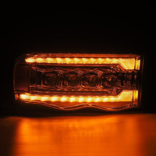 AlphaRex NOVA LED Projector Headlights (Chrome): Dodge Ram 1500 (02-05) & 2500/3500 (03-05)