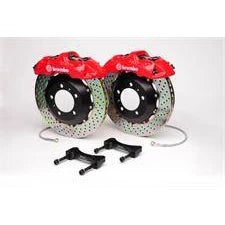 Brembo Gran Turismo Drilled Front Big Brake Kit: Chrysler 300C / Dodge Challenger / Charger / Magnum