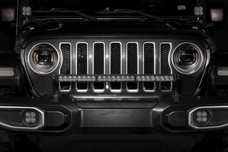 Diode Dynamics SS30 Bumper LED Kit Sport White Driving: Jeep Wrangler 2018-2026 2.0L/3.6L