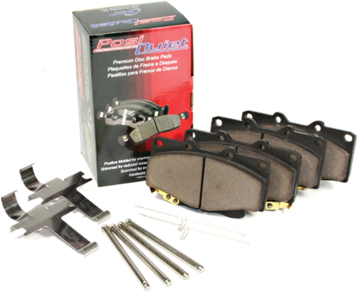 Stoptech PosiQuiet Ceramic Front Brake Pads: 300 / Challenger / Charger / Magnum 6.1L SRT8 / 6.4L 392 2006 - 2024