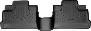 WeatherTech FloorLiner Rear Floor Mats (Black): Jeep Wrangler JK 2007 - 2018