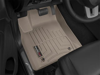 WeatherTech FloorLiner Front Tan: Jeep Grand Cherokee / Dodge Durango 2015