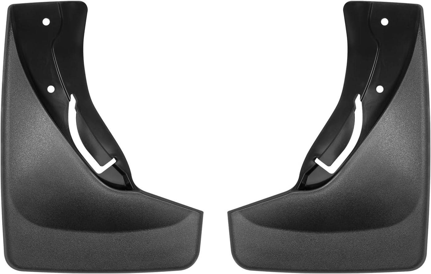 WeatherTech Rear MudFlaps (2PC, Black): Jeep Grand Cherokee 2011 - 2021 (w/ Lip Molding)