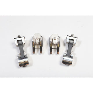 Rugged Ridge SS Hood Catch Set: Jeep Wrangler 2007-2018 3.6L/3.8L V6
