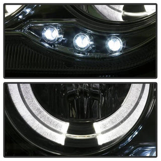 Spyder LED Dual Halo Projector Headlights (Chrome): Chrysler 300C 2005 - 2010