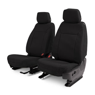 Covercraft 21-24 Dodge Durango Endura PrecisionFit Custom Front Row Seat Covers - Black/Black