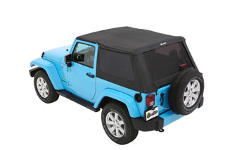 Bestop Trektop Soft Top (Black Diamond): Jeep Wrangler JK 2007-2018 3.8L/3.6L V6