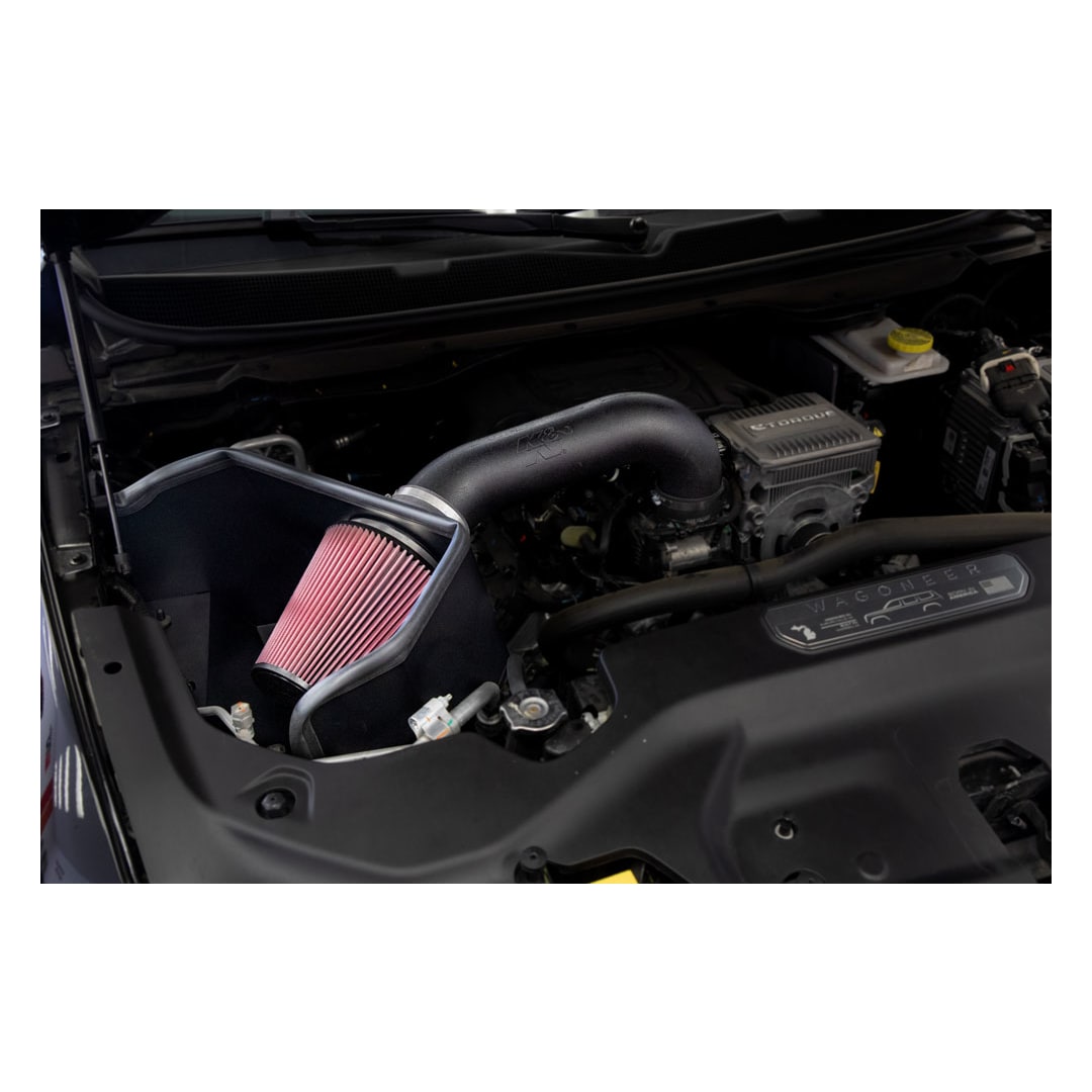 K&N 63 Series Cold Air Intake: Jeep Wagoneer 5.7L Hemi 2022-2024