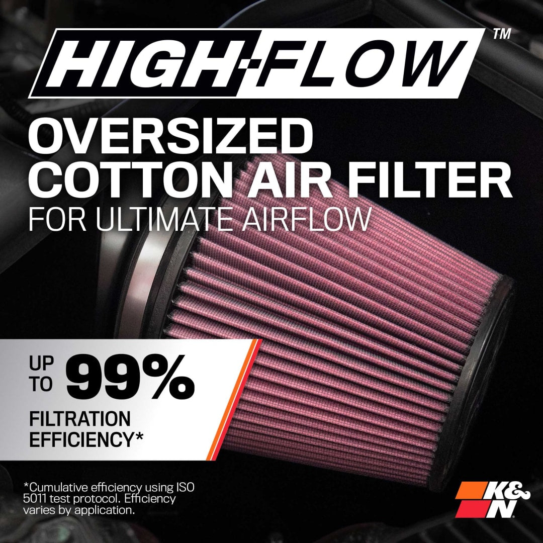 K&N 63 Series Cold Air Intake: Jeep Grand Cherokee 5.7L Hemi 2022-2024