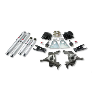 Belltech Lowering Kit With SP Shocks: Dodge Ram V8 (Regular Cab Auto Trans) 1994 - 1999