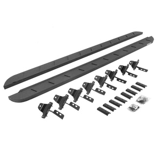 Go Rhino RB10 Slim Running Boards Kit w/ Brackets: Jeep Gladiator (2018-2026) - Bedliner Coat