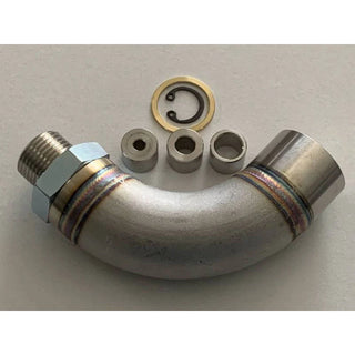 Vibrant O2 Sensor Restrictor Fitting (90-DEGREE) w/ Adjustable Jets (CEL Eliminator)