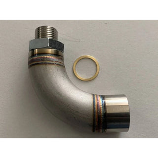 Vibrant O2 Sensor Restrictor Fitting (90-DEGREE) w/ Adjustable Jets (CEL Eliminator)