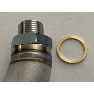 Vibrant O2 Sensor Restrictor Fitting (90-DEGREE) w/ Adjustable Jets (CEL Eliminator)