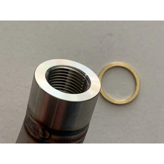 Vibrant O2 Sensor Restrictor Fitting (90-DEGREE) w/ Adjustable Jets (CEL Eliminator)