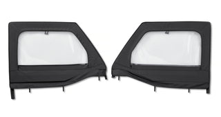 Bestop Element Upper Doors Black Diamond (FRONT): Jeep Gladiator 2021-2023 / Wrangler JL 2018-2025