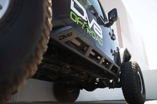 DV8 Offroad FS-15 Series Rock Sliders (SIDE): Jeep Wrangler JL 2018-2026 6.4L 392/3.6L V6