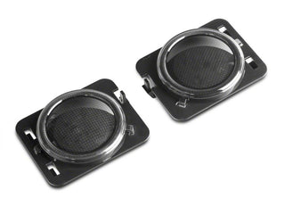 Raxiom Smoked LED Side Marker Lights: Fits Most Jeep Wrangler Models (2007-2018)