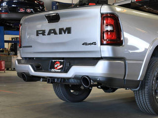 aFe Vulcan Series Stainless Steel Cat-Back Exhaust System w/ Black Tips: Ram 1500 3.0L Hurricane 2025 - 2026