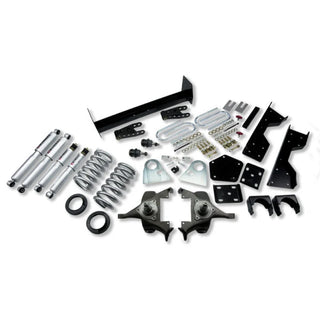 Belltech Lowering Kit 4" or 5" F 6" or 7" R drop With SP Shocks: Dodge Ram V8 (Regular Cab Auto Trans) 1994 - 1999